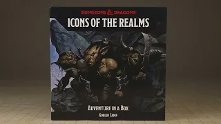 D&D Icons of the Realms, Adventure in a Box, Goblin Camp, Pre-painted Miniatures, A Quick Review