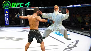 UFC4 Khabib  vs Old Karate Master UFC 4 - Epic Fighting