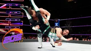 Mustafa Ali vs Buddy Murphy - Cruiserweight Title Tournament Quarterfinal: 205 Live, March 6, 2018