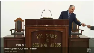 Santo Culto a Deus   Congregação Cristã no Brasil   29 04 2020 18 30 23º CULTO ONLINE