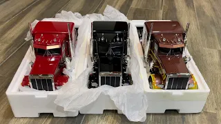 UNBOXING PETERBILT - 359 TRACTOR TRUCK 3-ASSI 1967 1/18 Scale by Road King