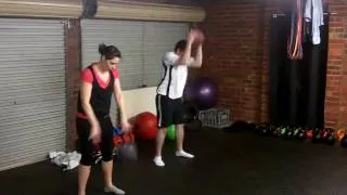 Finisher - Medicine Ball Slams - www.CardioHaters.com