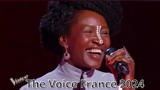 Okali - Hey Now ( London Grammar ) The Voice France 2024 Version Longue Blind Audition