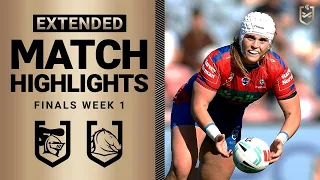 NRLW 2023 | Newcastle Knights v Brisbane Broncos | Extended Match Highlights, Finals Week 1
