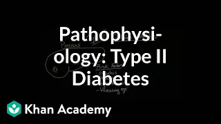 Pathophysiology - Type II diabetes | Endocrine system diseases | NCLEX-RN | Khan Academy