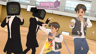 Yuta Aida VS Skibidi Tv Man | SAKURA School Simulator