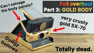 Polaroid SLR680 Overhaul Part 3 - Sourcing Gold Body Panels!