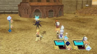 World of Final Fantasy - Shiva✰ lvl55 Coliseum Fight (no imprism)