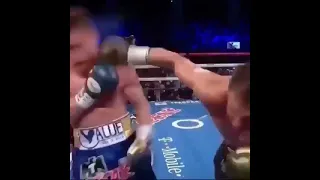 Головкин пробивает Канело 💥🥊👍