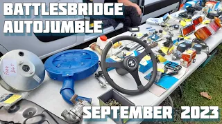 Battlesbridge Classic Car & Motorbike Autojumble / Swapmeet  - September 2023