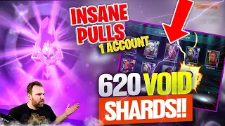 620 VOID SHARDS! 1 ACCOUNT! | Raid: Shadow Legends