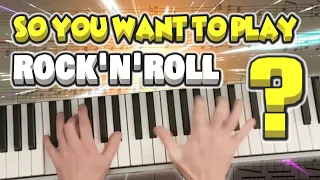 You CAN Play Rock and Roll Piano ! Amazing Jerry Lee Lewis Style ! Beginners Music Lesson