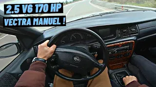 TURBO DÜŞMANI ATMOSFERİK ! MANUEL OPEL VECTRA 2.5 V6 POV SÜRÜŞ