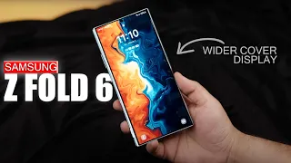 Samsung Galaxy Z Fold 6 - FINALLY WIDER COVER DISPLAY!
