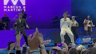 Elektrisk - Marcus and Martinus, at rix fm festival 16/08-23