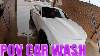 2013 CHEVROLET CAMARO LT RS *POV DRIVE* + CAR WASH VLOG !!