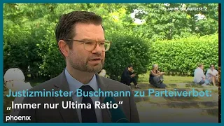 Tag der Demokratie: Interview mit Bundesjustizminister Buschmann (FDP)