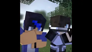 @Aphmau FRIENDS ZANE AND EIN TEACH AARON TO TRAP AYYY!! - MINECRAFT ANIMATION #shorts