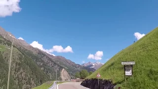 Grandiose Fahrt über das Timmelsjoch