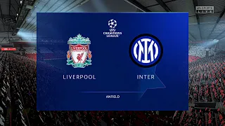 FIFA 22 PS5 | Liverpool vs Inter - UEFA Champions League RO16 | 4K Gameplay