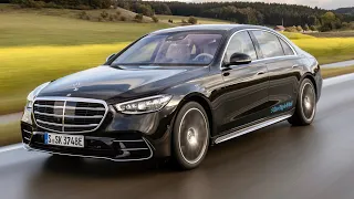 Mercedes S-CLASS 2021 plug-in-HYBRID - вождение, экстерьер, интерьер и ЗАРЯДКА