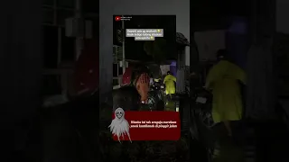 Wanita ini tak sengaja merekam sosok  di pinggir jalan #kumisleleofficial