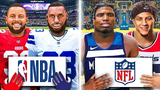 I Switched NBA & NFL Players Sports!