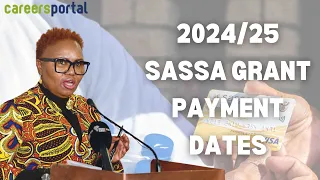 Sassa Releases Grant Payment Dates For 2024/25 | Careers Portal