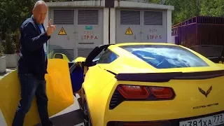 Обзор Chevrolet Corvette (Шевроле Корвет) GS 2017 [4K]