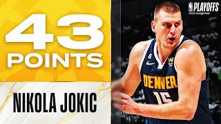 Nikola Jokic Drops 43 Points In HISTORIC Game 4 Performance! 👀 | April 23, 2023