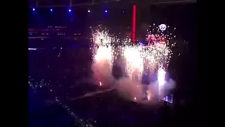 Wrestlemania 26 Undertaker 18-0 Pyro LIVE