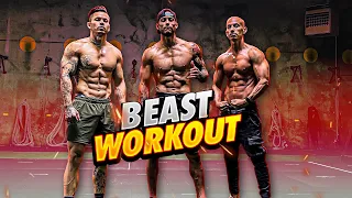 Advanced Calisthenics workout with Frank Medrano, Michael Vazquez and Brandon Schram!