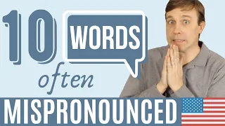 10 Common Words You' (PROBABLY) Mispronounce 💬