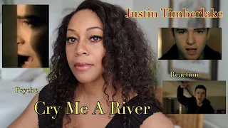 REACTION by PSYCHE   Justin Timberlake   Cry Me A River Official Video