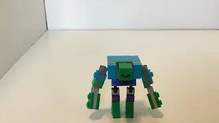 How to make a Minecraft Mutant Zombie in Lego!!!