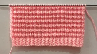 Very Easy And Beautiful Knitting Stitch Pattern For Gents/Ladies Sweater