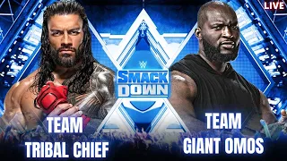 WWE 2K22 TEAM ROMAN REIGNS  VS TEAM GIANT OMOS GAMEPLAY 🔴LIVE STREAM GAMEPLAY WWE 2K22