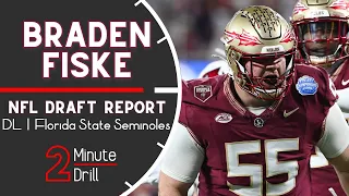 High Fiske High Reward | Braden Fiske 2024 NFL Draft Profile & Scouting Report