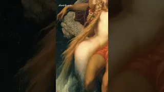 Frederic Leighton, The fisherman and the siren (1858) #shorts