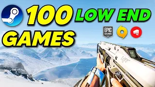 100 Amazing Games For LOW END PC / POTATO PC