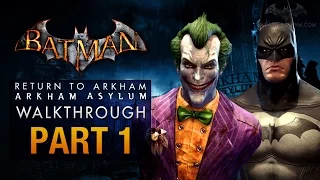 Batman: Return to Arkham Asylum Walkthrough - Part 1 - Intro