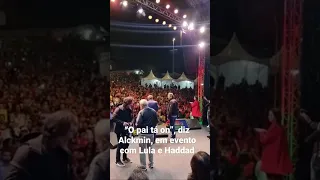 “O pai tá on”, diz Alckmin em evento com Lula e Haddad