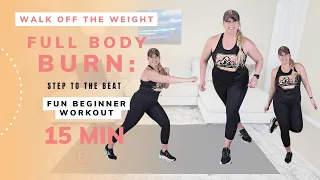 15 minute full body muscle and cardio burn.  Fun, At home or AnyWhere.  Beginner friendly,!!