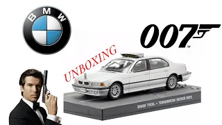 007 BMW 750iL E38 7 series James Bond 1:43 UNBOXING Special