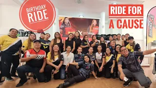 Ride for a Cause | Miss Tekki x Zara Moto Birthday Charity Ride