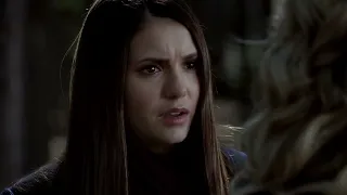 Elena tells Caroline Stefan didn't ask to become a vampire | The vampire diaries Season 3 Episode 18