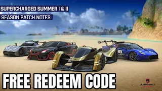 Asphalt 9 Upcoming New Update Patch notes new cars max stats • free Tokens redeem Code