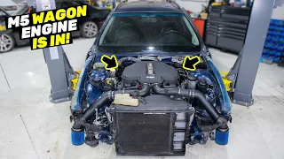 BMW M5 Wagon Build - S62 Engine Install & Dinan Upgrades