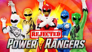 the rejected animal team of Power Rangers