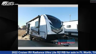 Eye-catching 2022 Cruiser RV Radiance Travel Trailer RV For Sale in Ft. Worth, TX | RVUSA.com